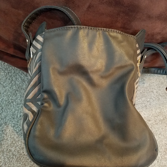 Pretty Ships diamond stripe satchel - Picture 4 of 8